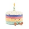 Jellycat Amuseable Rainbow Birthday Cake Large 26 X 21 Cm