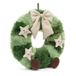 Jellycat Amuseable Nordic Spruce Wreath 35cm X 18cm X 7cm