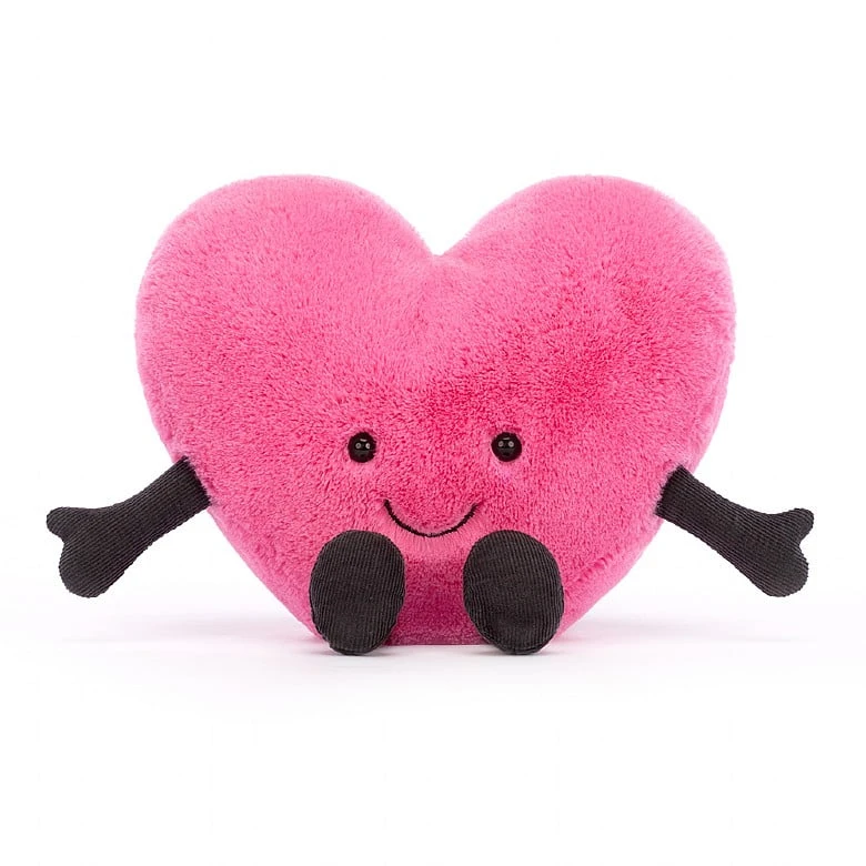 Jellycat Amuseable Pink Heart Little 11 X 13 Cm 1 Jellycat Amuseable Pink Heart Little 11 X 13 Cm