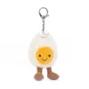 Jellycat Amuseable Happy Boiled Egg Bag Charm 18 X 7 Cm