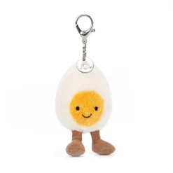 Jellycat Amuseable Happy Boiled Egg Bag Charm 18 X 7 Cm