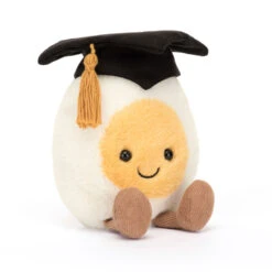 Jellycat Amuseable Boiled Egg Graduation 14 X 9 X 4 Cm