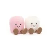 Jellycat Amuseable Pink And White Marshmallows 9 X 15 Cm