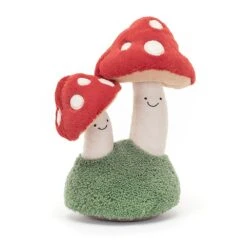 Jellycat Amuseable Pair Of Toadstools 25 X 13 Cm