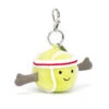 Jellycat Amuseable Sports Tennis Bag Charm 13 X 6 X 6 Cm