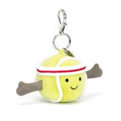 Jellycat Amuseable Sports Tennis Bag Charm 13 X 6 X 6 Cm
