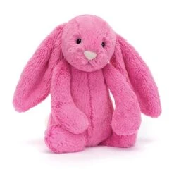 Jellycat Bashful Little Hot Pink Bunny 18 X 9 Cm