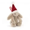 Jellycat Bashful Christmas Bunny Decoration 13 X 6 Cm