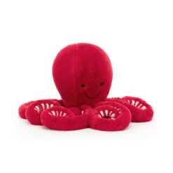 Jellycat Cranberry Octopus Little 27cm X 10cm X 10cm