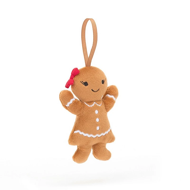 Jellycat Festive Folly Gingerbread Ruby 10 X 6 Cm 1 Jellycat Festive Folly Gingerbread Ruby 10 X 6 Cm