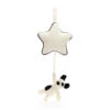 Jellycat Bashful Black & Cream Puppy Musical Toy 30 X 20 X 6 Cm