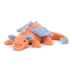 Jellycat Persimmon Dragon Large 12cm X 14cm X 50cm