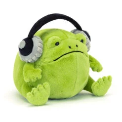Jellycat Ricky Rainfrog Headphones 15 X 16 X 18 Cm