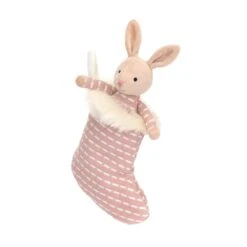 Jellycat Shimmer Stocking Bunny 20 X 9 Cm