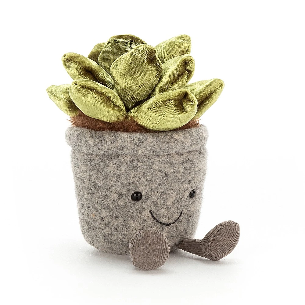 Jellycat Silly Succulent Jade 1 Jellycat Silly Succulent Jade