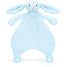Jellycat Bashful Blue Bunny Comforter 27 X 20 X 7 Cm